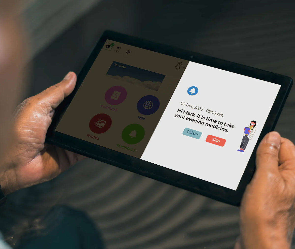 Tablet for seniors Easy & Convenient for Elderly PCL Connect